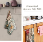 Nautical Seashell Starfish Hand Towels - Image 6