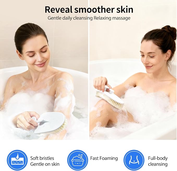 Shower Brush for Body, Extra-Large Bath Brush - Image 7