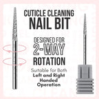 Makartt Nail Drill Bit:Cuticle Bit - Image 4