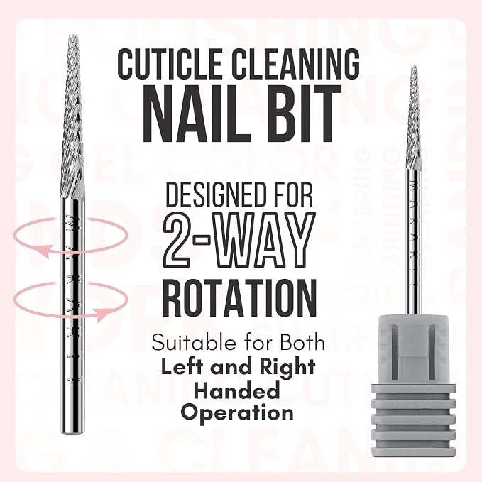 Makartt Nail Drill Bit:Cuticle Bit - Image 4