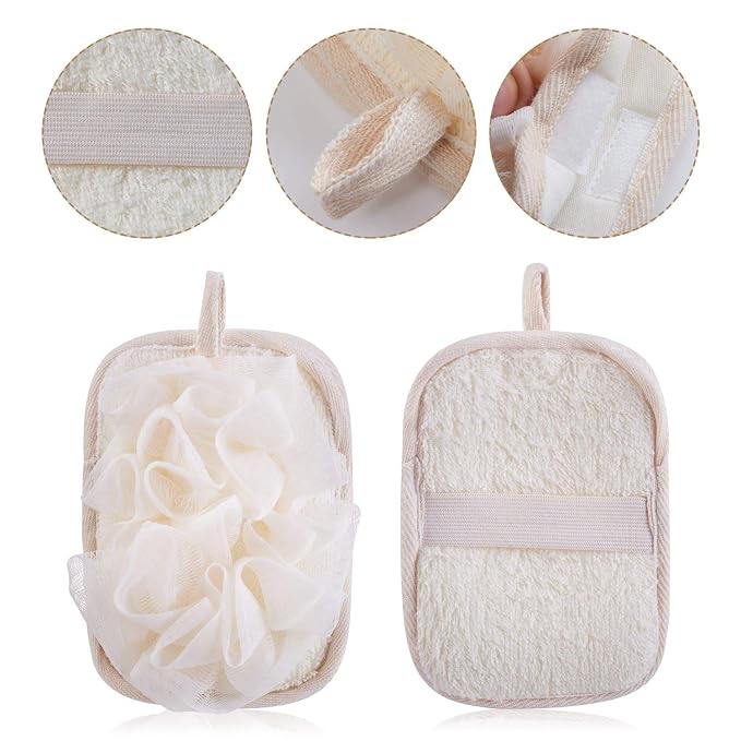 Bath Loofah Sponge Shower Clean Skin Gentle Sensitive Soft - Image 3