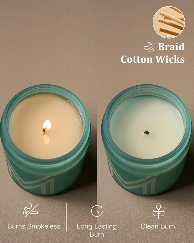 M&SENSE Sandalwood Jasmine Scented Candles - Image 5