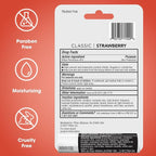 ChapStick Strawberry Lip Balm 4-Pack + 1 Classic Original ChapStick, Lip - Image 2