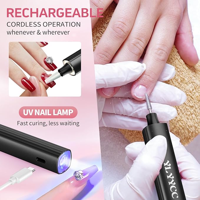 Cordless Nail Drill Electric File - Image 3