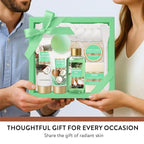 Spa Gift for Women, 8 Piece Luxury Coconut Bath Set - Image 6