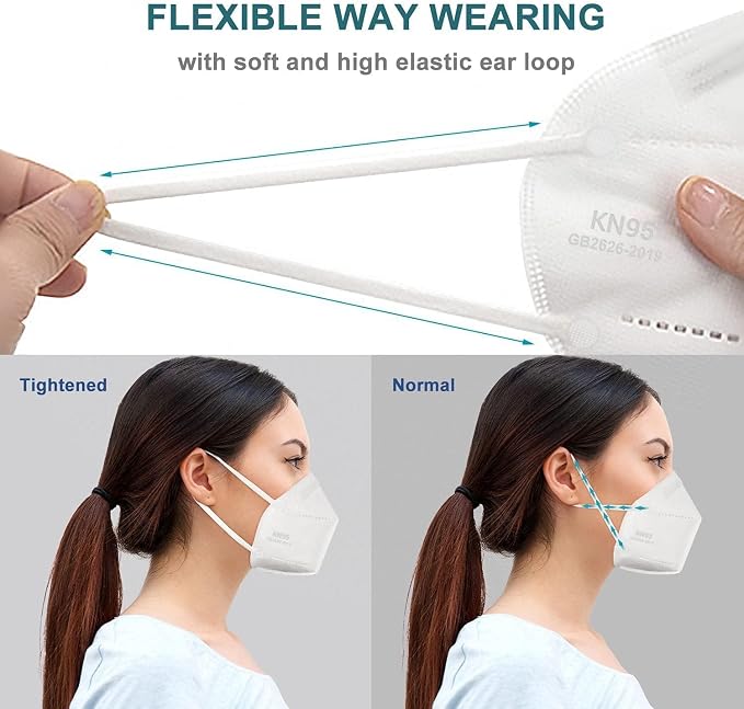 KN95 Face Mask, KN95 Mask, Cup Masks Breathable 5-Layer Filter Efficiency≥95% - Image 5