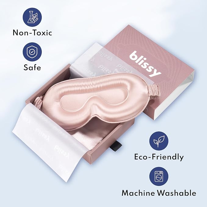Blissy Silk Sleep Mask Profile - Image 6