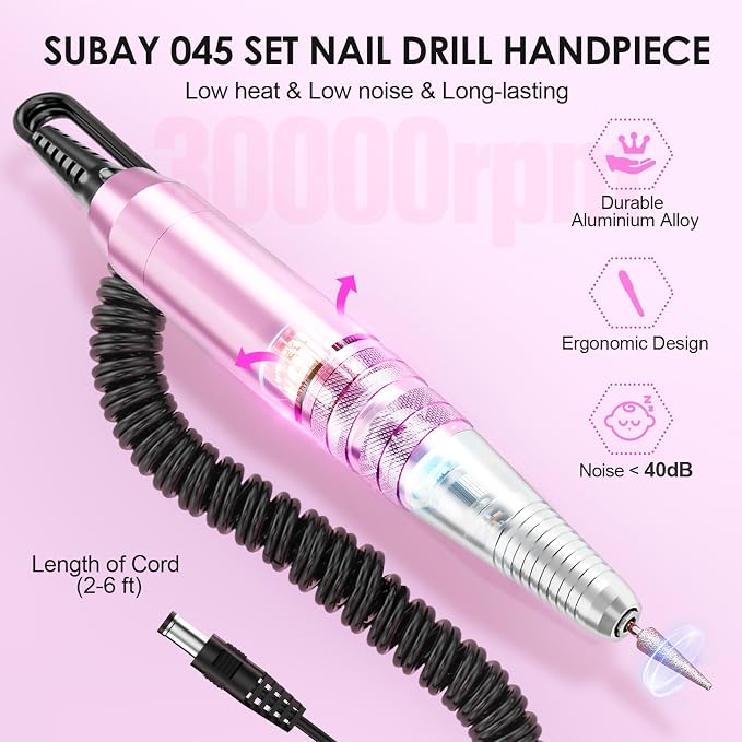 Subay 30000RPM Professional Nail Drill Machine - Image 3