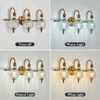 Piepooye Vintage Bathroom Lights Fixtures Gold Vanity Light - Image 8