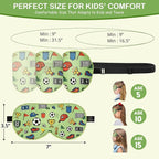 Kids Silk Sleep Mask: 100% Mulberry Silk Eye Mask - Image 6
