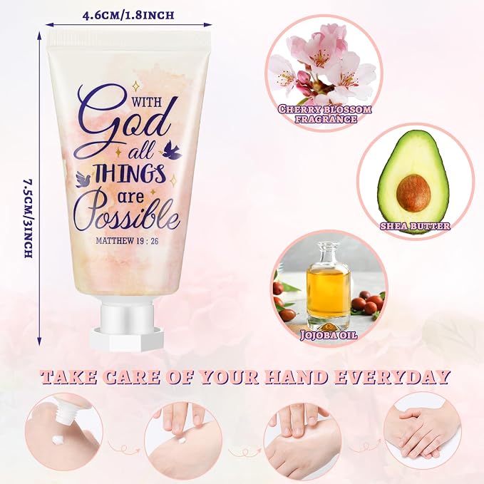 50 Pack Christian Hand Lotion Bulk Gifts - Image 2