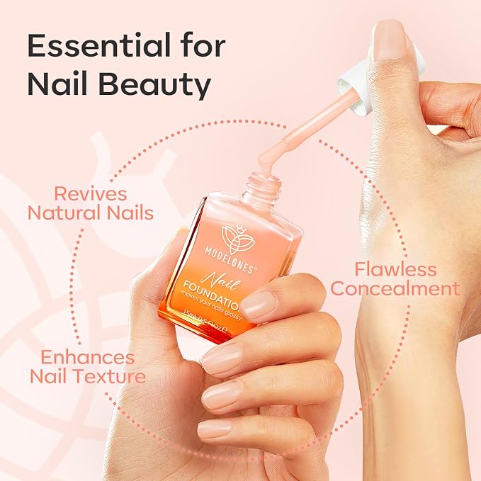 modelones Nail Strengthener Nude Nail Repair - Image 6