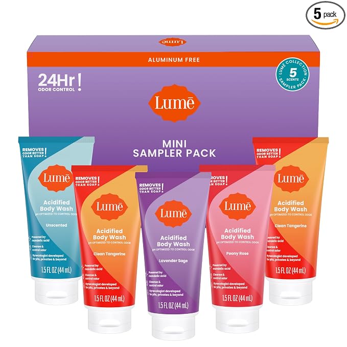 Lume Acidified Body Wash 5 Pack Minis by Lum%C4%93