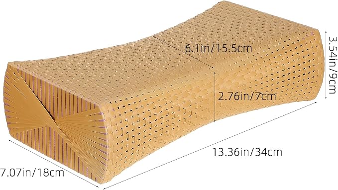 iplusmile Simulated Rattan Sauna Pillow - Image 7