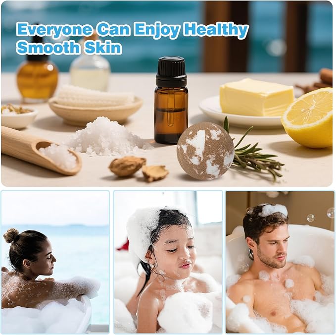 Bath Bombs for Men and Women, Gifts Set for Women & Men - Image 4
