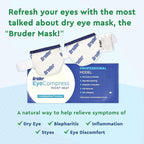 Bruder Moist Heat Eye Compress | Microwave Activated | Fast Acting and - Image 5