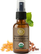 Silk Road Organic Frankincense Oil & Myrrh Essential Oil Spray, 100% Pure USDA by SILKROADORGANIC