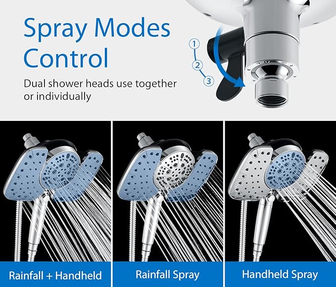 INAVAMZ 2-in-1 Shower Heads - Image 3