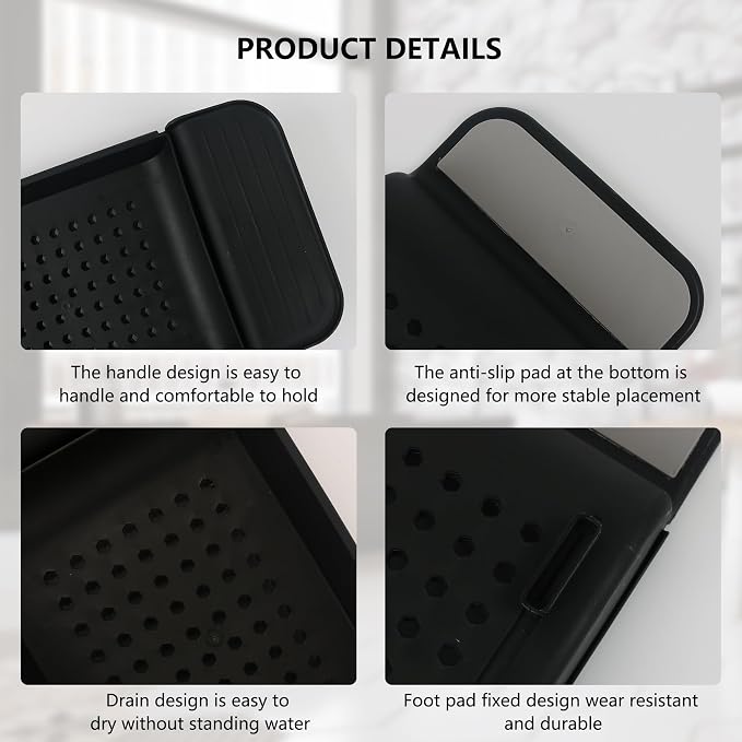Bath Tub Tray - Stretchable, Strong Load-Bearing, Anti-Slip Design - Ultimate - Image 7