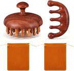 ElevateTech Wooden Scalp Massage Comb, Sandalwood Head Massager by Unknown