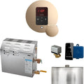 Mr Steam MS 9kW Steam Shower Generator Package w/round iTempo Control in by MrSteam