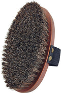 Dry Brushing Body Brush, Exfoliating Body Scrubber Natural Horsehair Bath by YIOYOODA