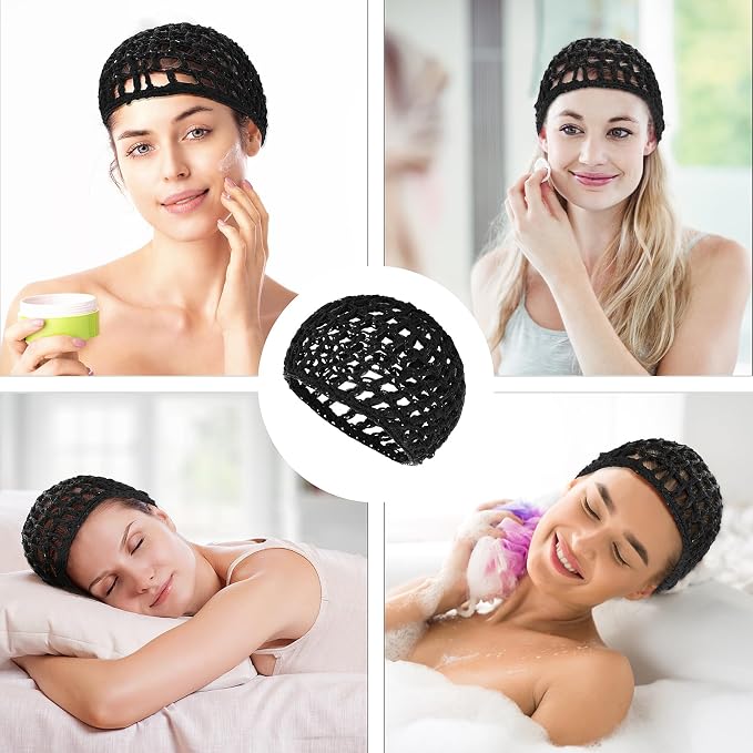 WLLHYF Wig Cap Thick Long Hair Caps Adjustable Net Mesh Braided Weaving Making - Image 7