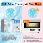 Pallesen Gel Ice Pack Reusable Cooling Eye Pads and Under Patches, Eye Hot Cold - Image 5