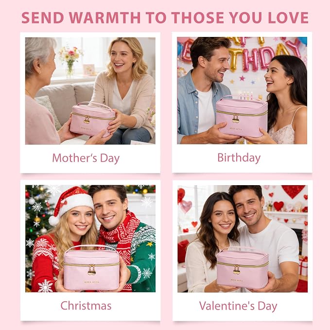 25 Pcs Mother's Day Gift, Rose Bath & Body Gift Basket Set - Image 8