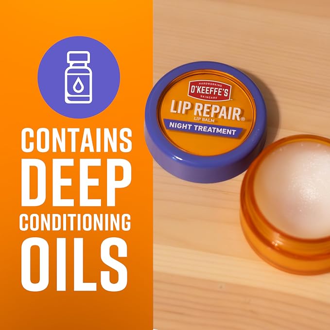 O'Keeffe's Lip Repair Night Treatment Lip Balm - Image 4