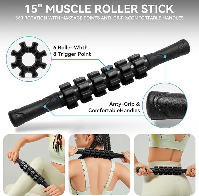 Krightlink 5-in-1 Foam Roller Set - Image 3