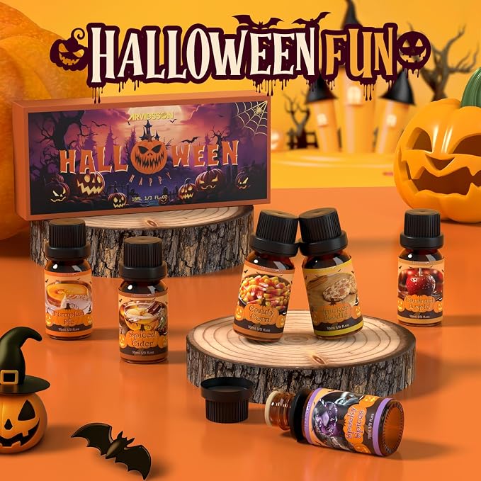 ARVIDSSON Halloween Fragrance Oils Set, Fall Essential Oils - Image 8