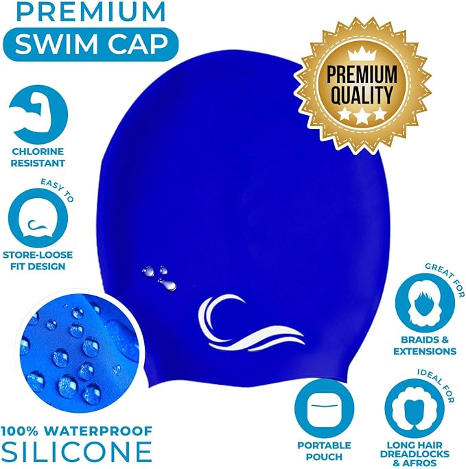 Interlaken Silicone Swim Cap - Image 2