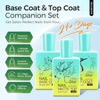 Gel Base and Top Coat Set, UV LED Nail Lamp Required - Image 2