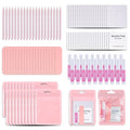 Press On Nail Tool Kit with Everything, Bebbtiy Nail Prep Tool Disposable by Unknown