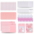 Press On Nail Tool Kit with Everything, Bebbtiy Nail Prep Tool Disposable by Unknown