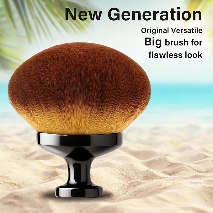Extra Large Body Makeup Brush For Self Tanner, Leg Makeup &Bronzer Blend - Image 2