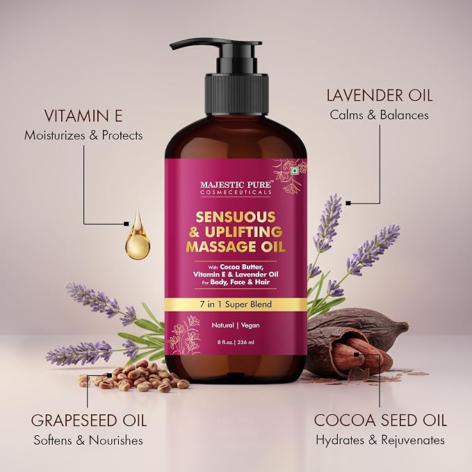 MAJESTIC PURE Cocoa Massage Oil - Image 4