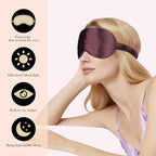 SilkDream 100% Mulberry Silk Sleep Mask Eye Mask - Image 4