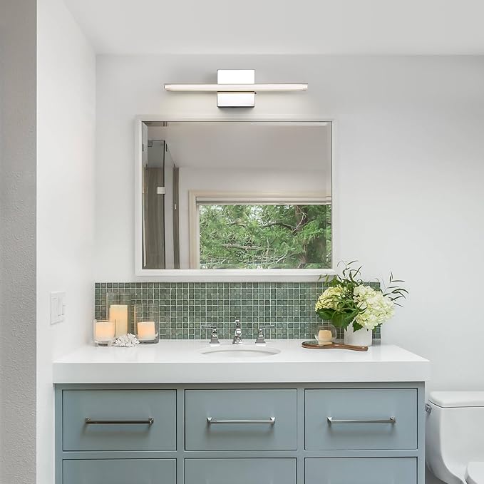 Modern Bathroom Vanity Light 15.7 inch 12W Dimmable 5CCT Led Bath Lights - Image 4