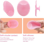 MCIGICM 20PCS Face Scrubber, Silicone Facial Cleansing Brush Face Exfoliator - Image 5