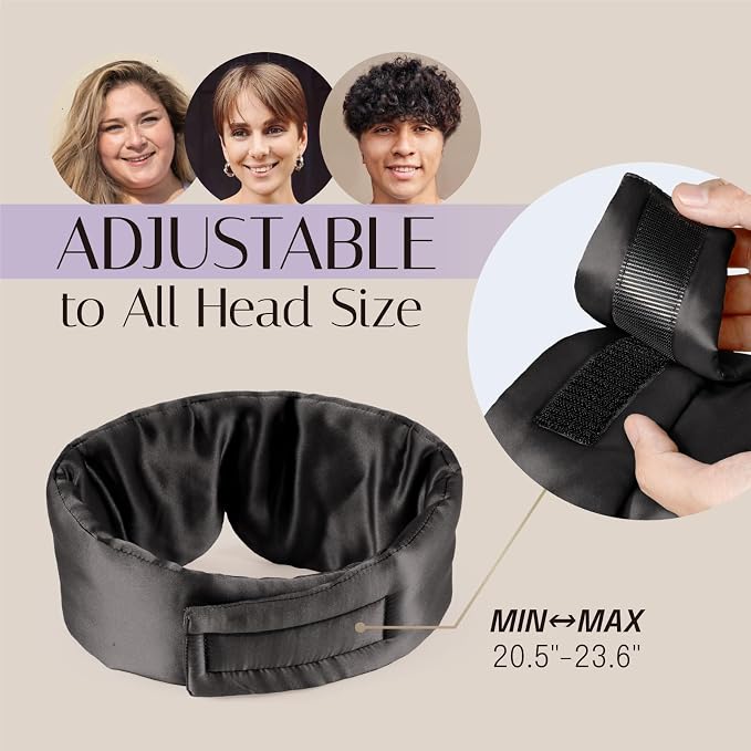 Silk Sleep Mask Soft Pressureless: 100% Mulberry Silk - Image 7