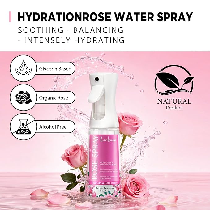 Rose Water Spray for Face & Hair - Image 4