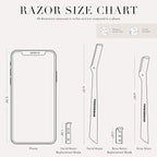 Tweezerman Rose Gold Facial Razor - Image 11