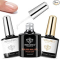 modelones 3 Pcs Top Coat Builder Nail Gel by MODELONES
