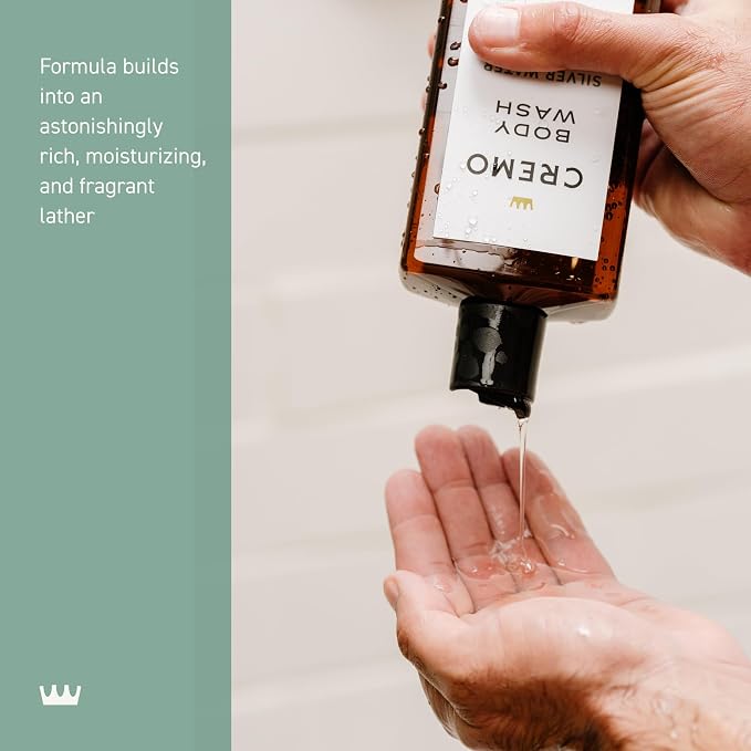 Cremo Body Wash for Men, Rich-Lathering Silver Water & Birch, 16 Fl Oz - Image 4