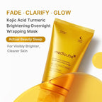 medicube Wrapping Mask Kojic Acid, Vitamin C Overnight Peel Off Facial Mask | - Image 2
