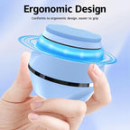 Face Scrubber, Waterproof Silicone Facial Cleansing Brush 6 Modes, 3 Light - Image 9