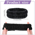 JJUNW 3Pcs Make Up Headband, Spa-Headbands, Hair Headbands - Image 2