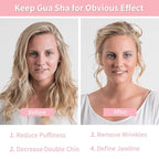 Gua Sha Facial Tools, Natural Rose Quartz Guasha Tool - Image 3